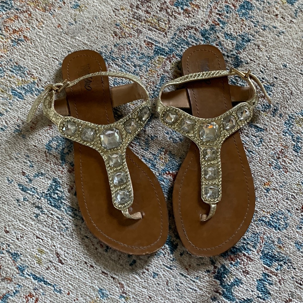 Jeweled sandals
